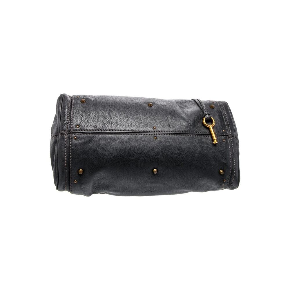 CHLOE Paddington Charcoal Dark Gray Gold Satchel Y2K Bag Shoulder Phoebe Philo - Picture 7 of 12